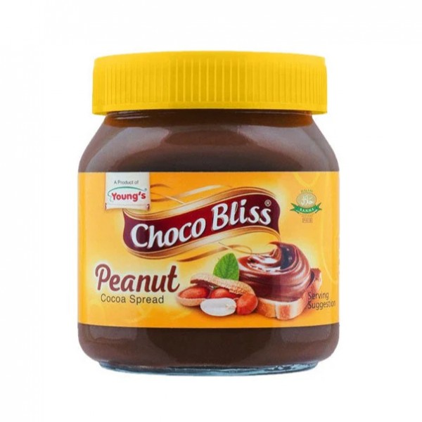 YOUNG`S CHOCO BLISS PEANUT COCOA SPREAD 350GM